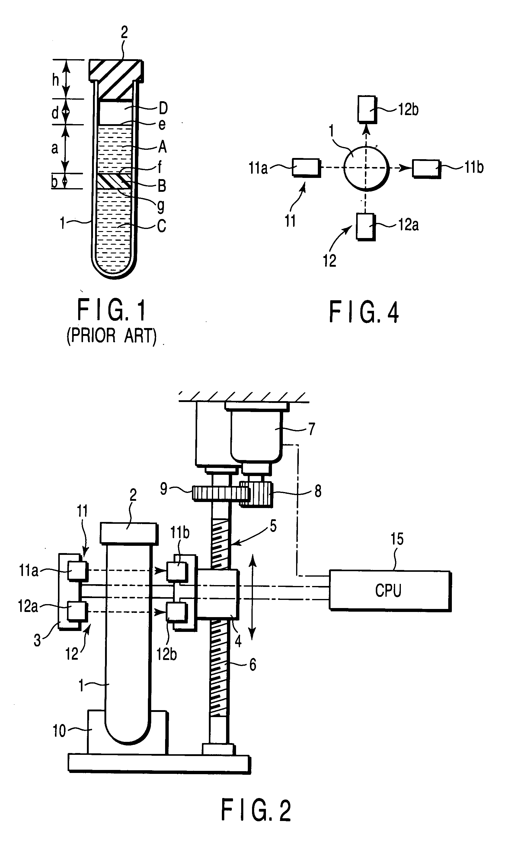 Method and apparatus for sensing blood sample contained in sample container