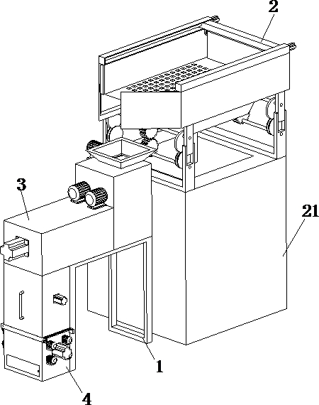 A biomass pellet fuel molding machine for new energy