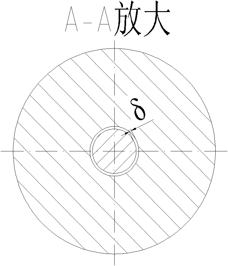 Rolling friction piston pressure gauge