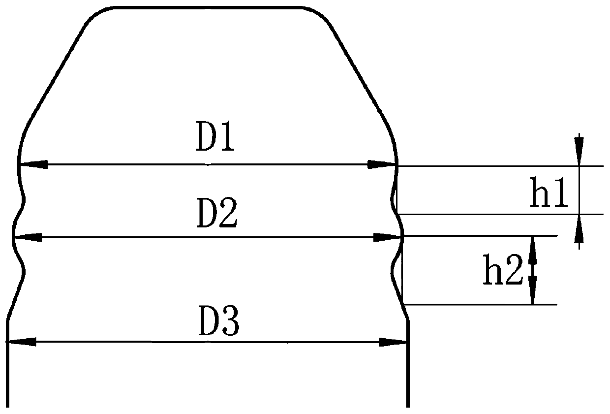 Thinning and reversing punch and its design method