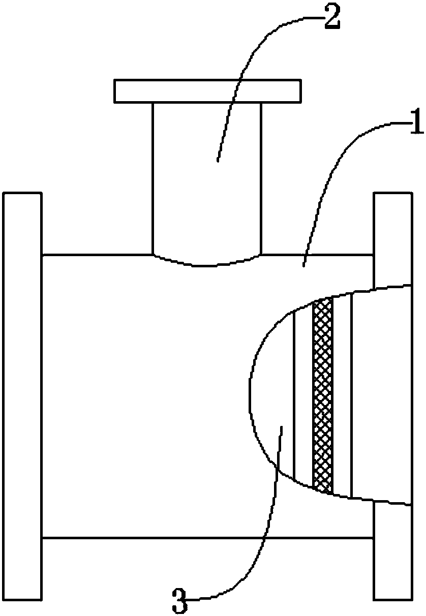 Continuous flue gas purification liquid mixing mechanism