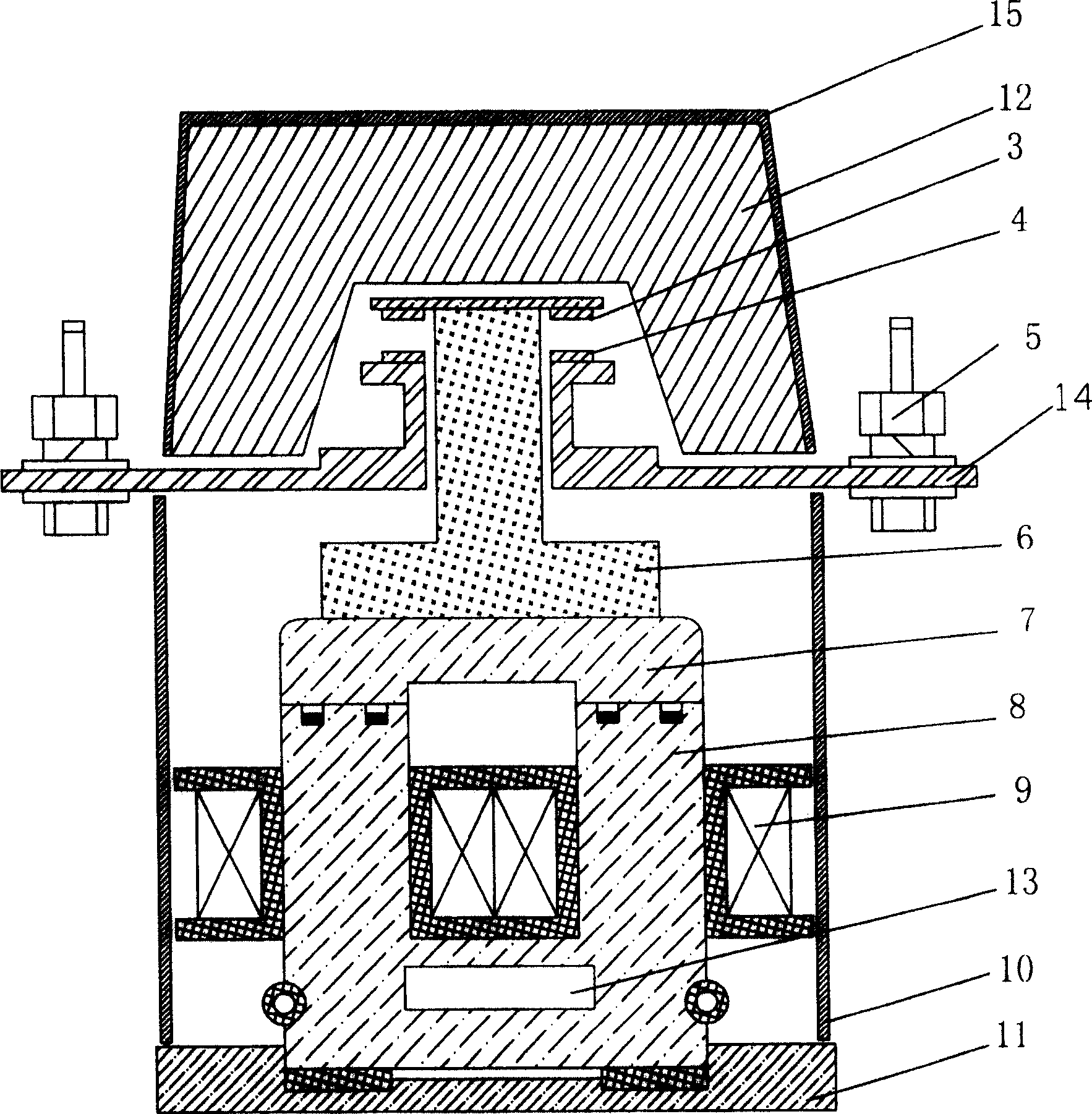 Permanent magnet non-arching AC contactor