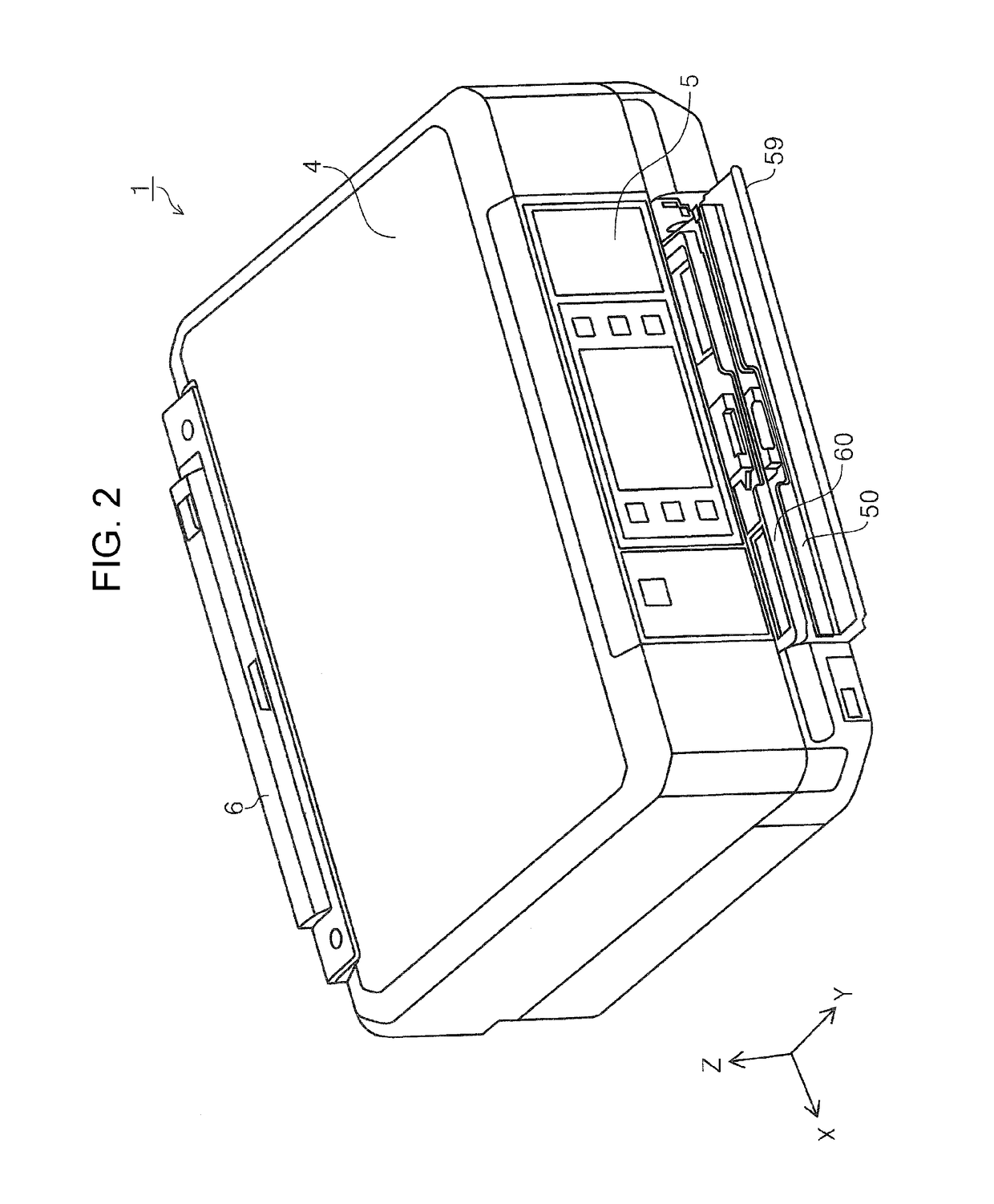 Recording apparatus with movable feed roller