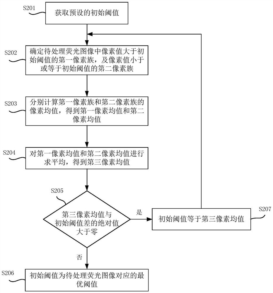 Fluorescent image pseudo-color enhancement method, device and equipment and storage medium