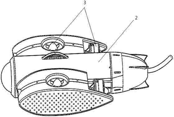 Observation-type unmanned remote-control submersible