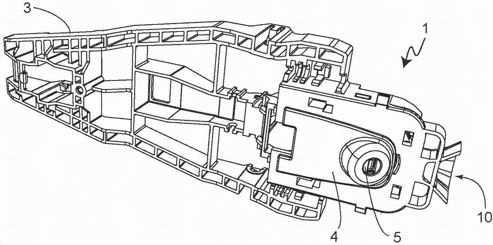 Door handle assembly of a motor vehicle