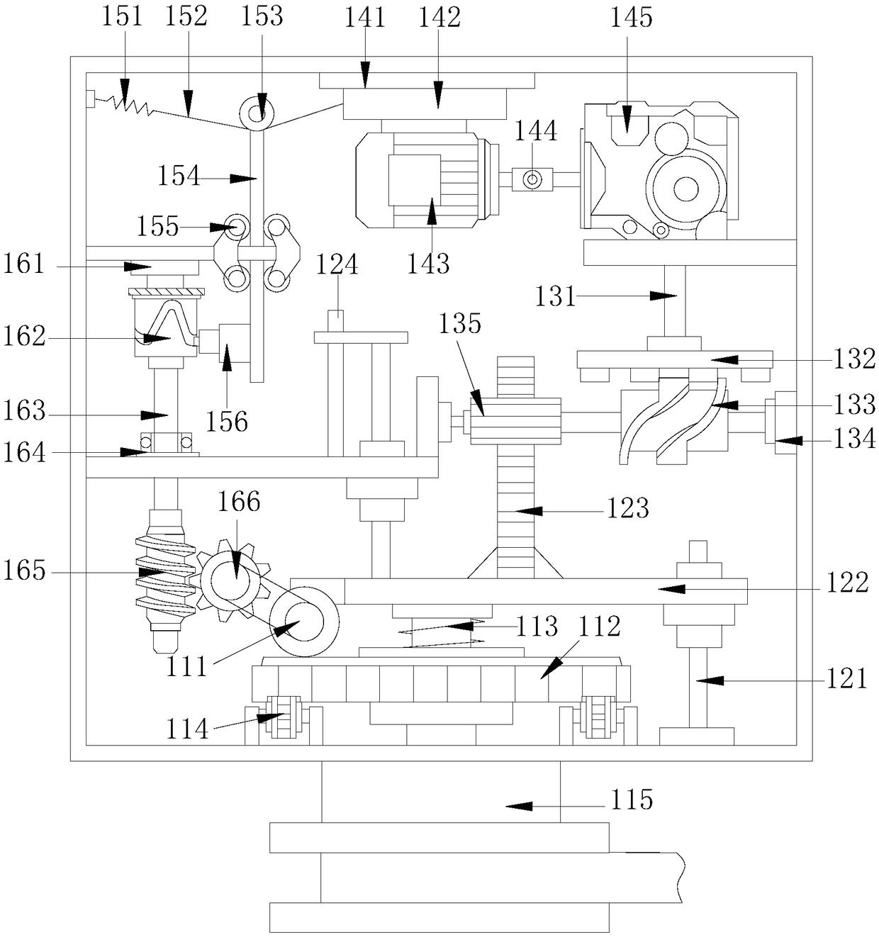 Fall difference type hydroelectric equipment