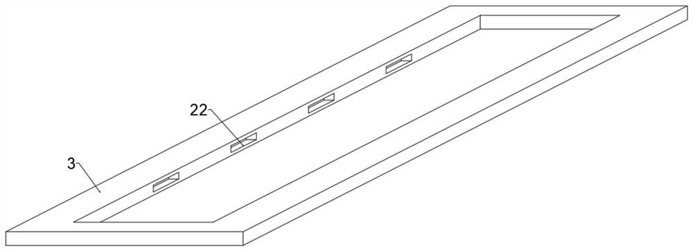 Treatment device based on improved tile-type actions