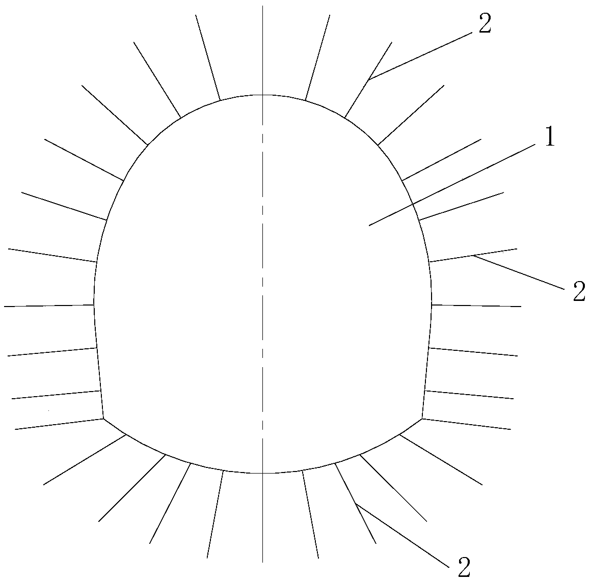 A soft rock tunnel excavation and primary support method