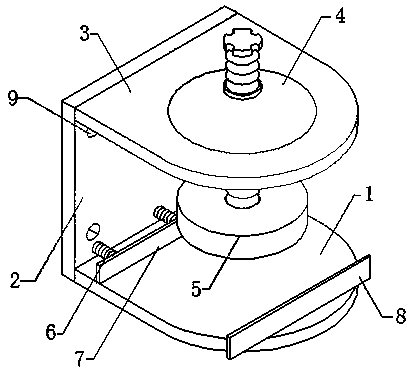 Weighing sensor assembling device