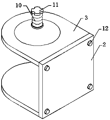 Weighing sensor assembling device