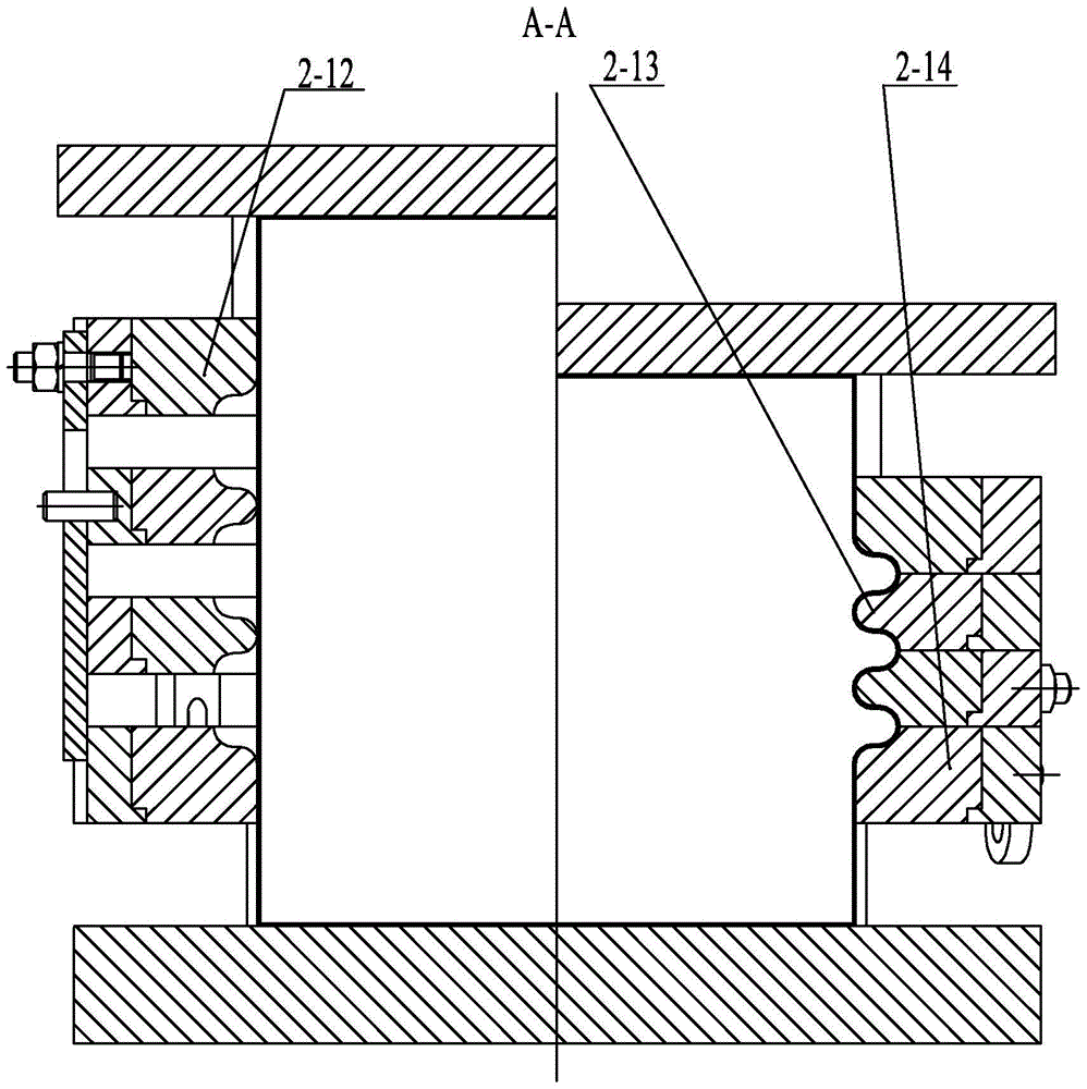 A current-assisted titanium alloy bellows hot forming device and method