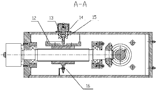 Bevel gear type vehicle steer-by-wire steering wheel device