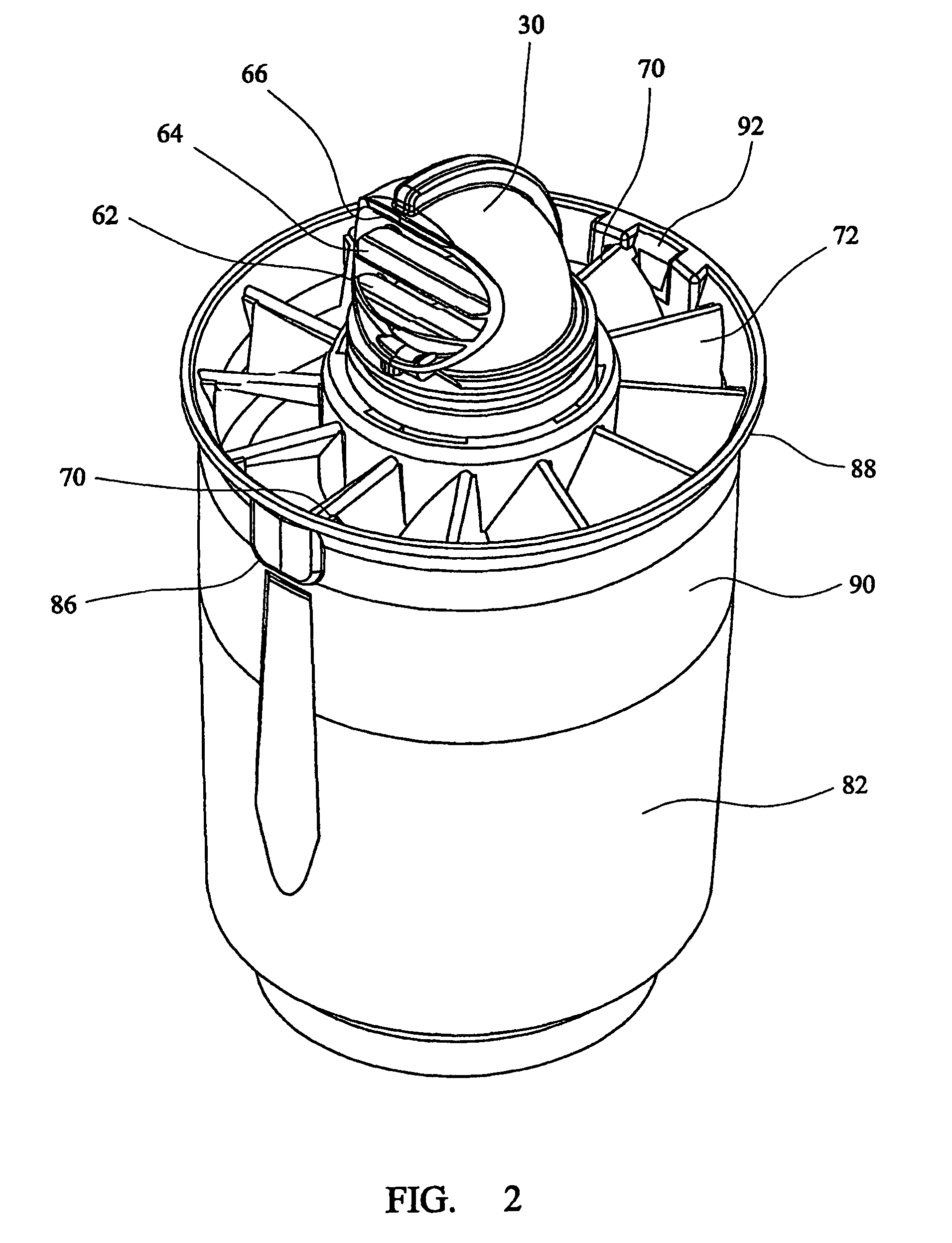 Separator assembly