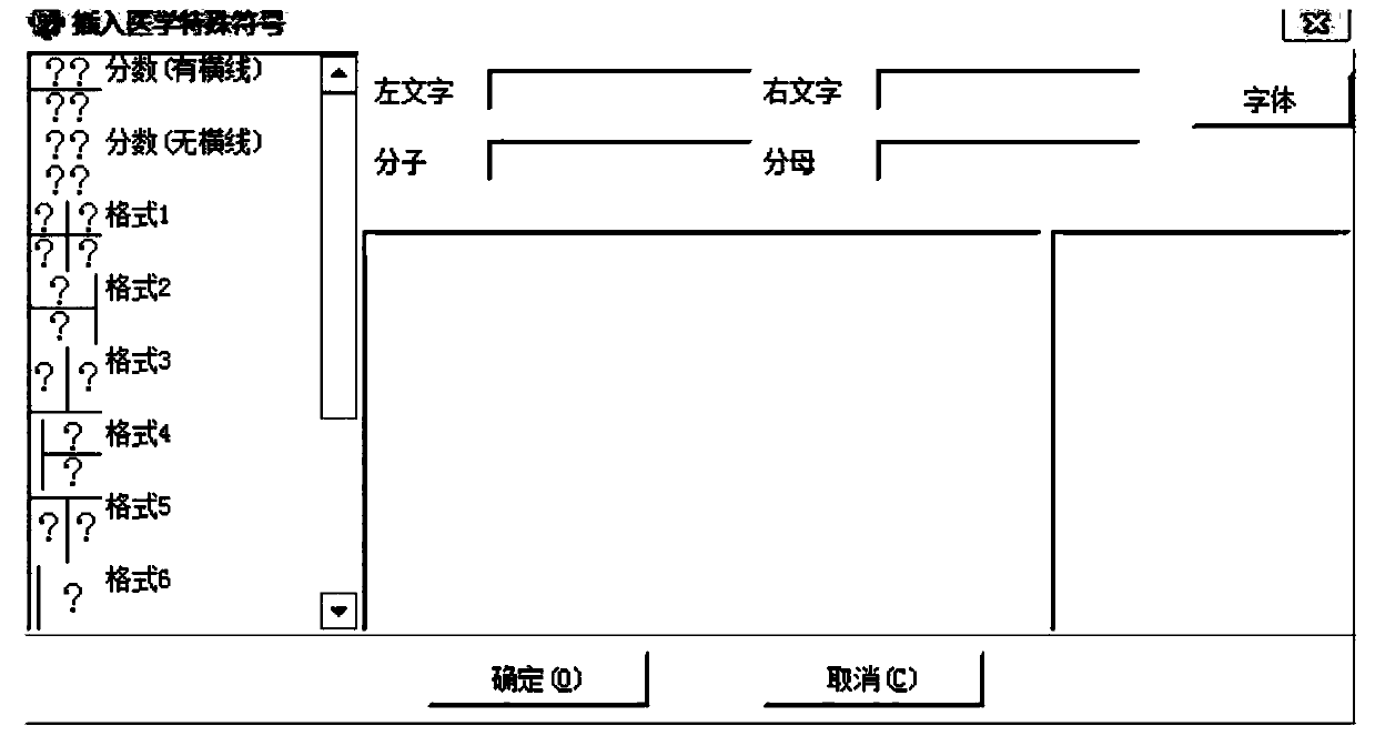 A method of realizing medical expression in electronic medical record editor