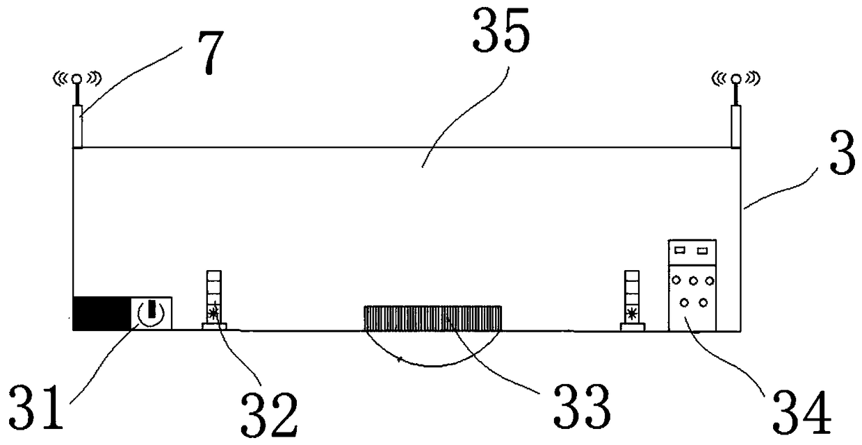 Linear array CCD (Charge Coupled Device)-based mooring force monitoring device for mooring rope