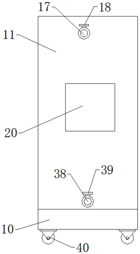 Cooling water recycling device