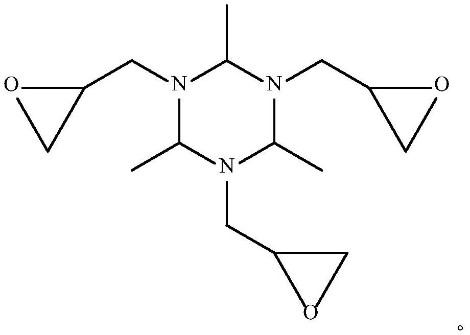 A kind of epoxy resin prepolymer containing hexahydrotriazine structure and preparation method thereof