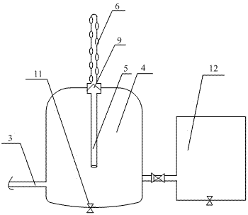 Differential air-pressure spray dust removing system and implementation method thereof
