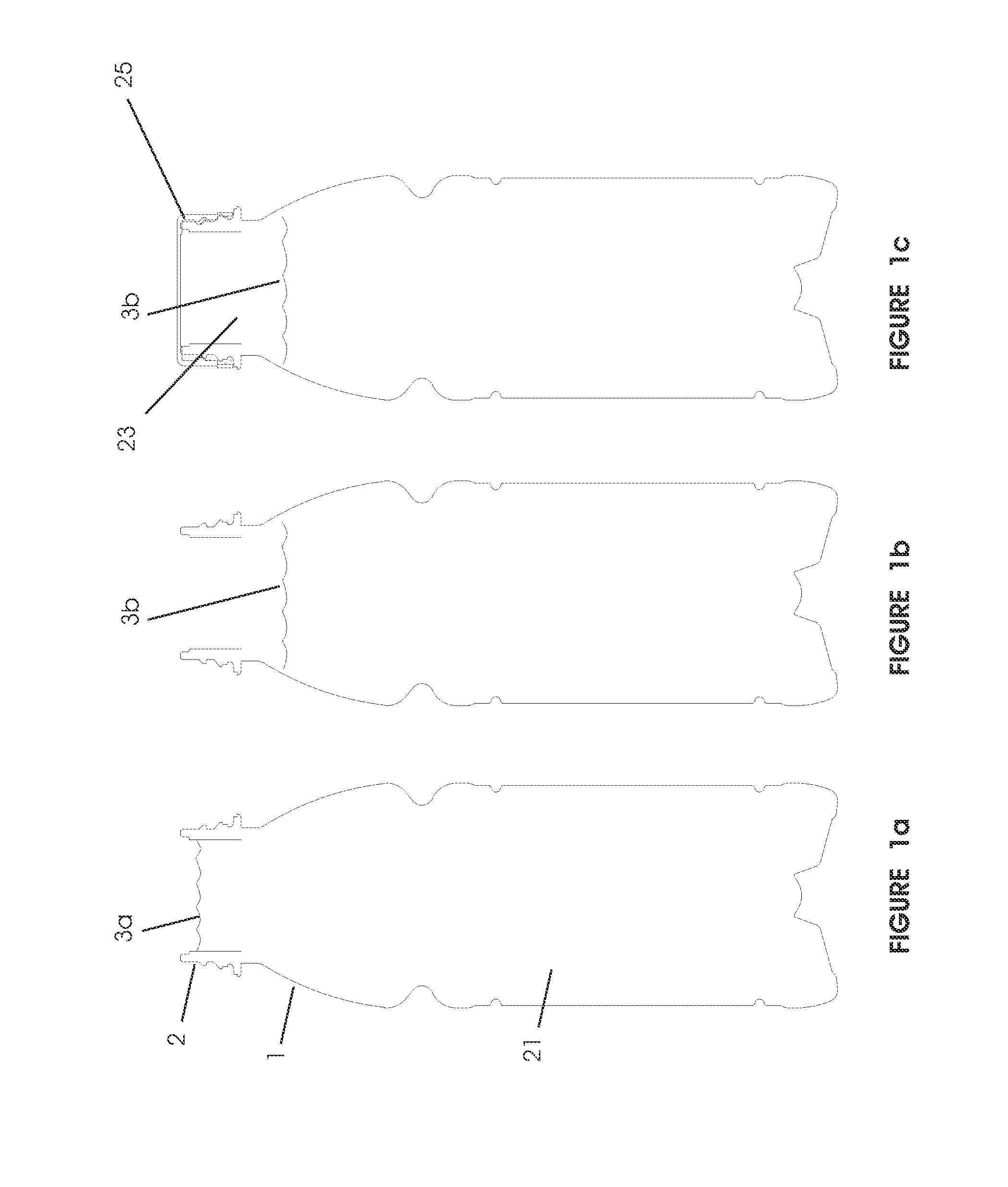 Headspace sealing and displacement method for removal of vacuum pressure