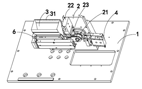Automatic bending device for heat pipe
