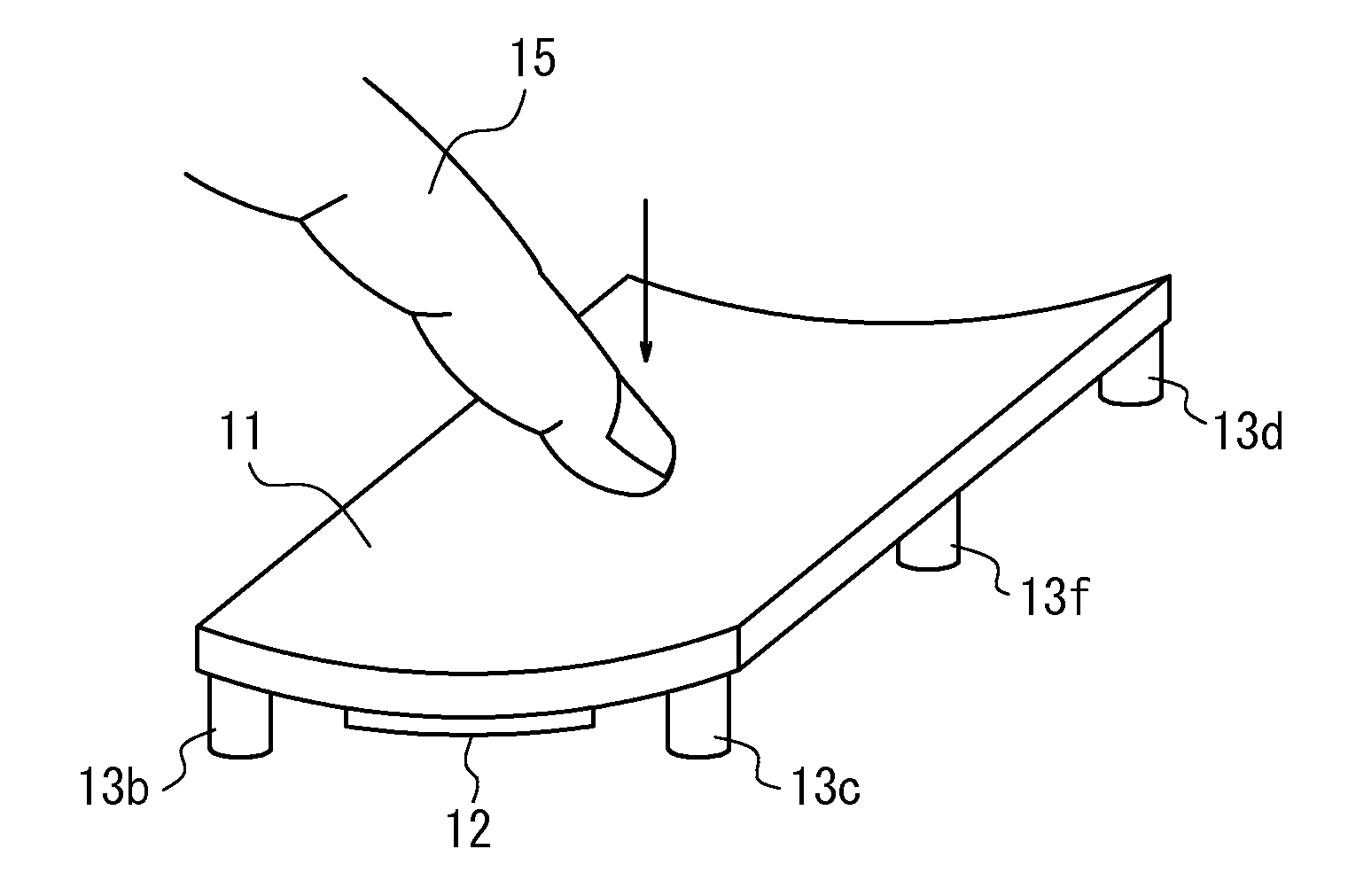 Touch panel apparatus