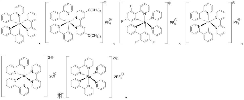 Method for preparing expanded microspheres under normal pressure through visible light initiation