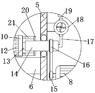 Timber shaving machine capable of cleaning inner side