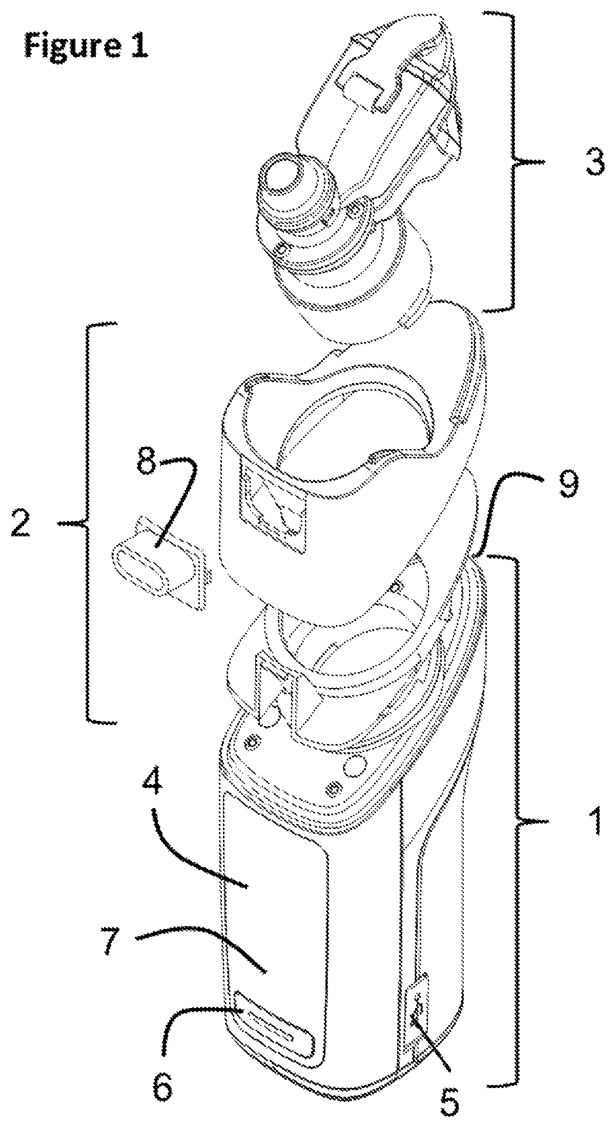 Nasal medication delivery device