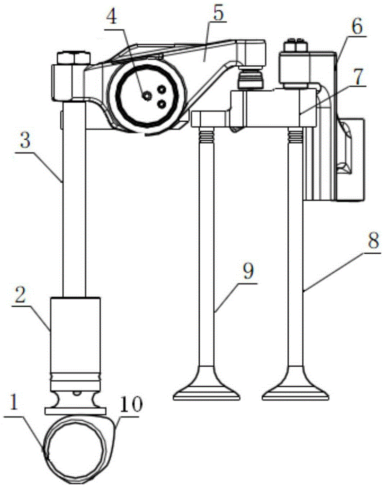 Engine exhaust brake system
