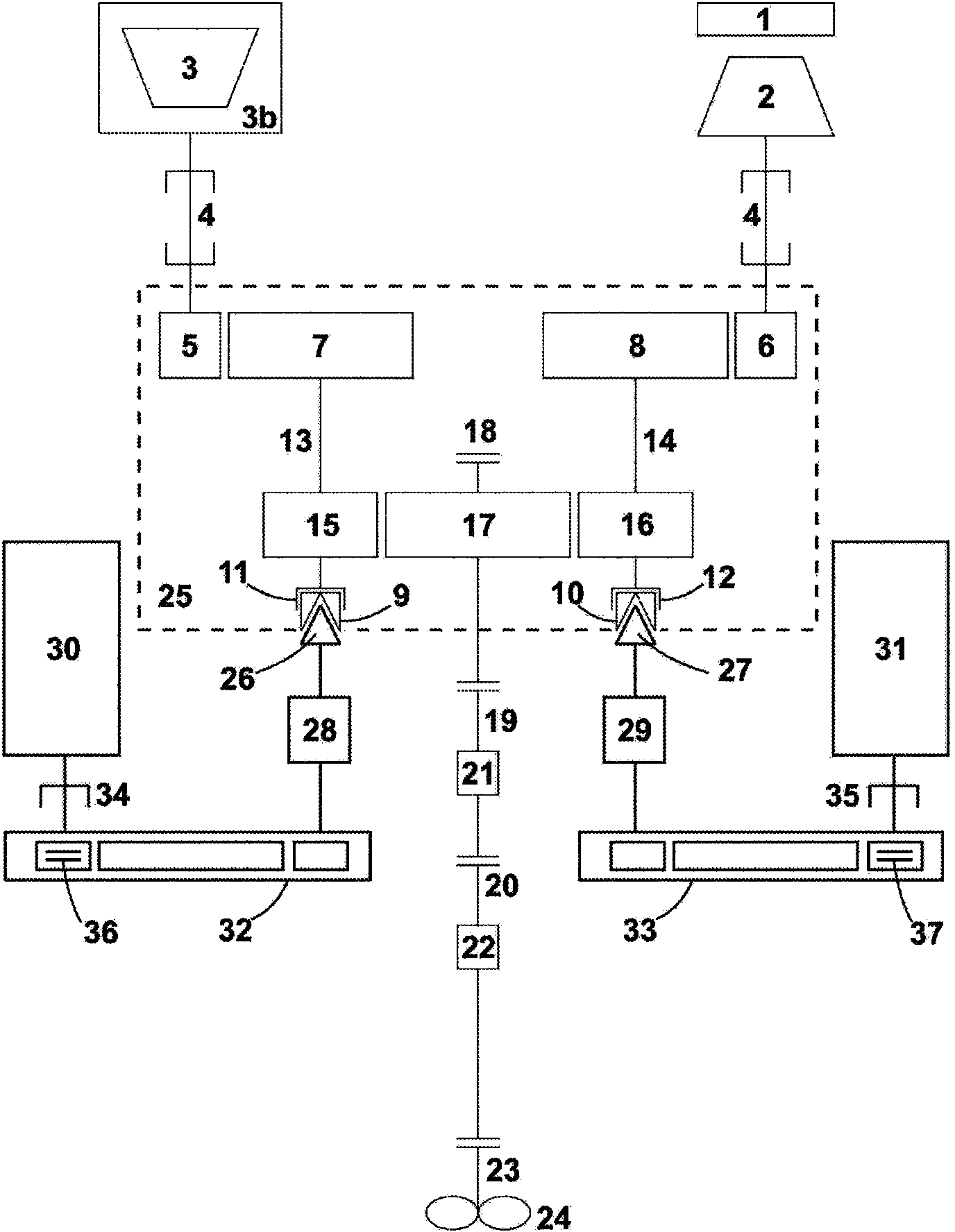 Method of converting steam turbine - powered lng carriers
