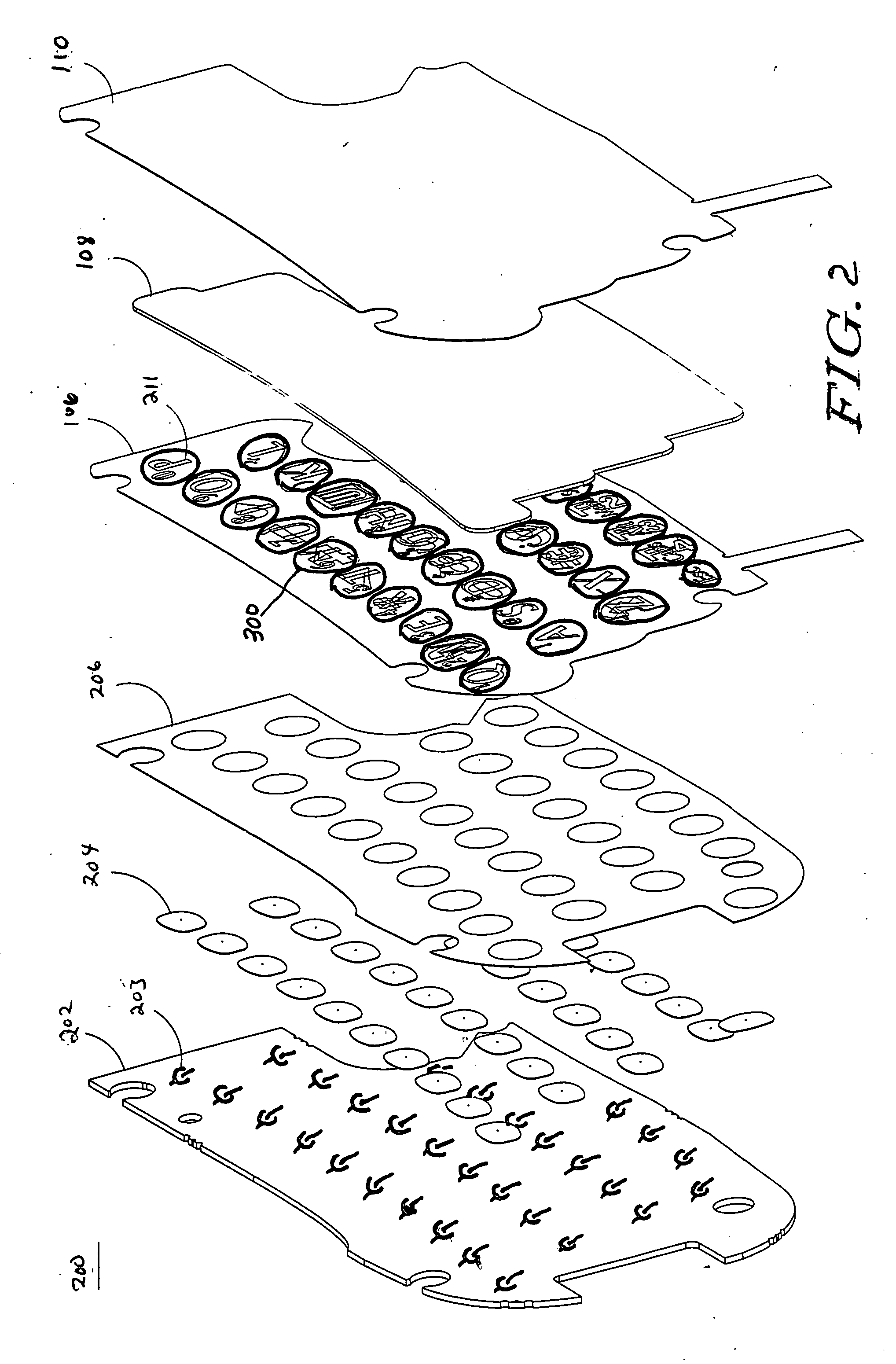 Keypad and button mechanism having enhanced tactility