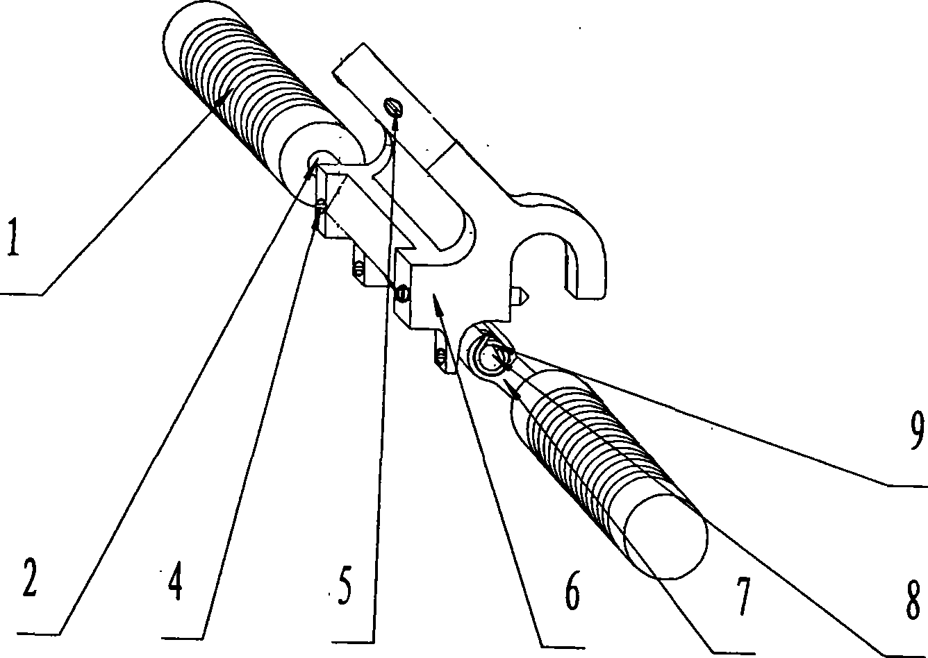 Cable-spun device of ring spinning frame
