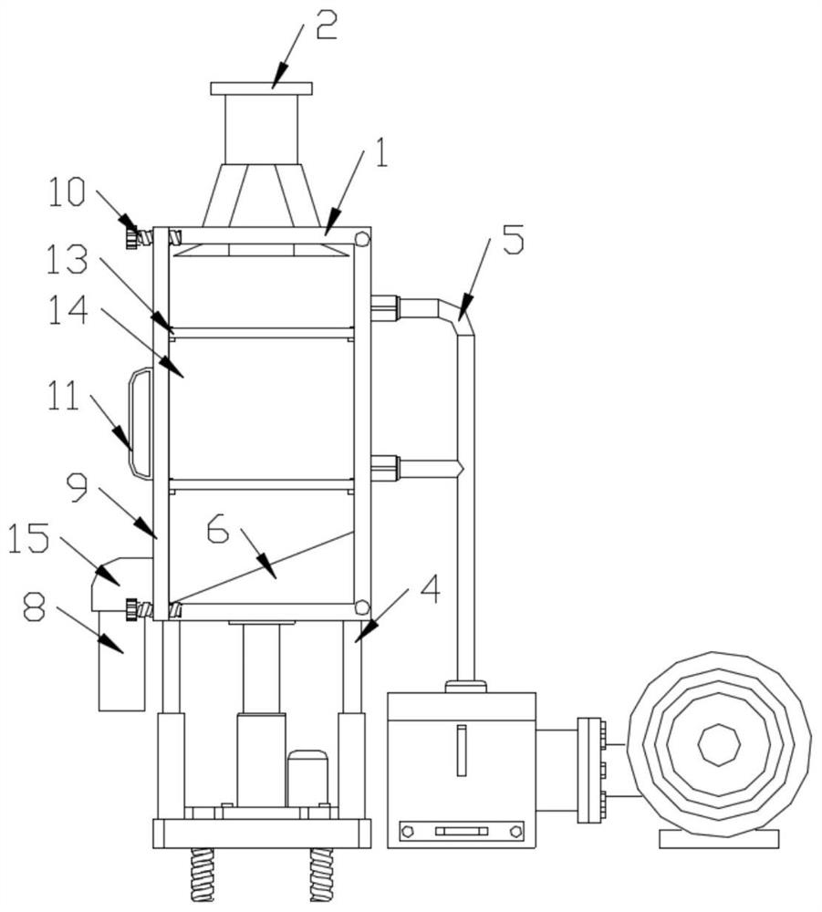 Filtering device for medicine research and development