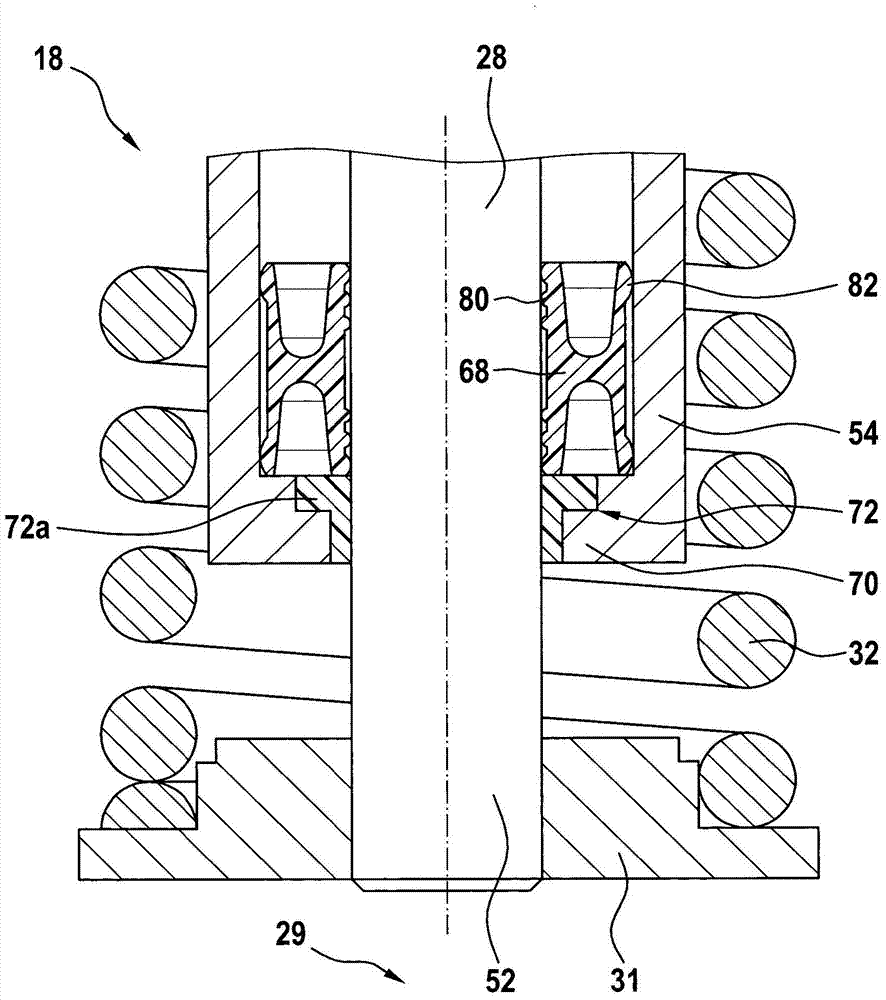 Piston fuel pump for an internal combustion engine