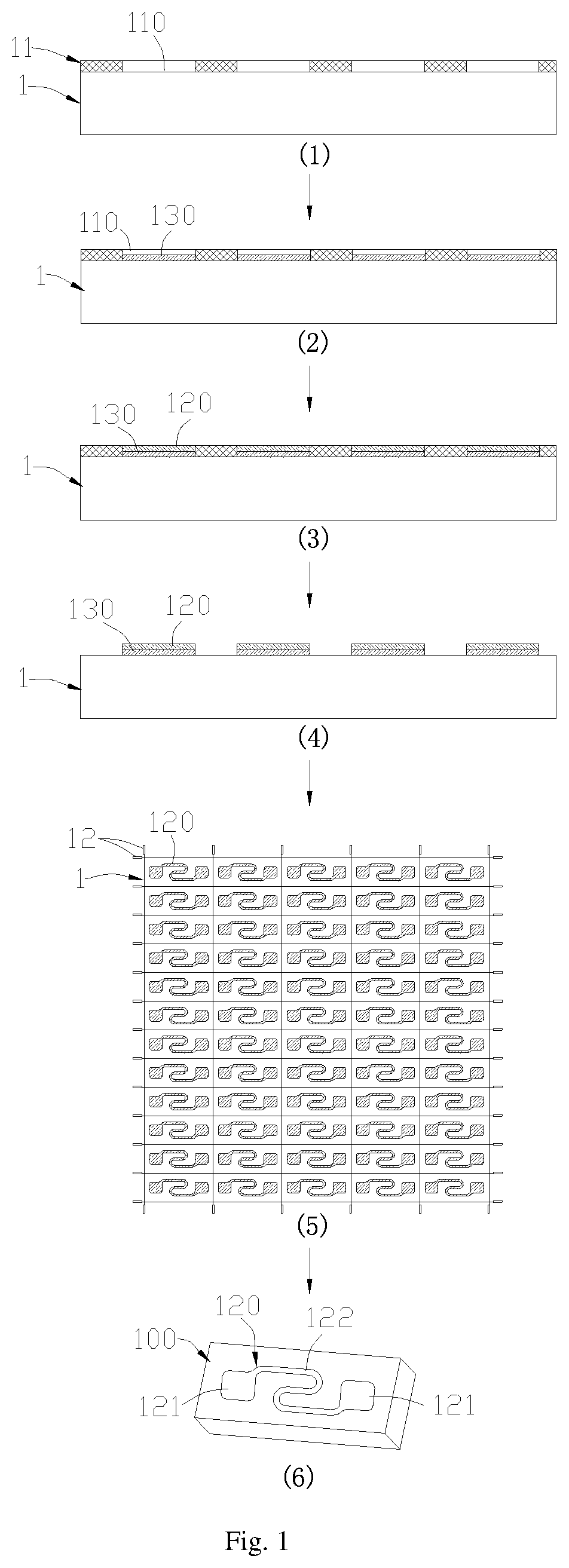 Atomizing assembly of electronic cigarette and preparation method thereof
