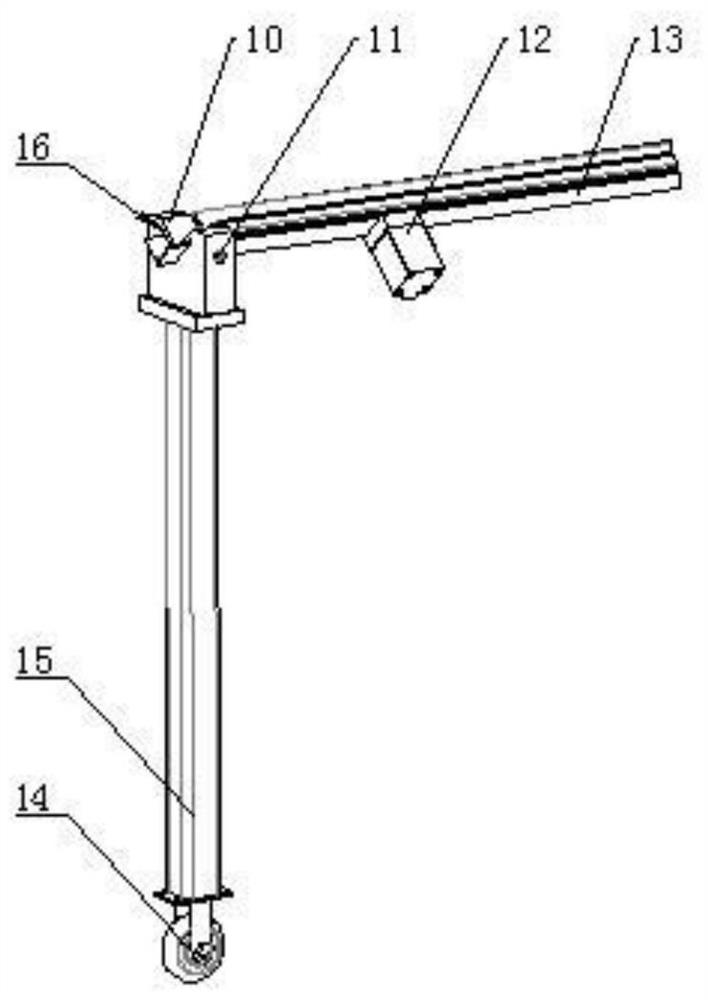 Fixed-length cutting device for angular panel
