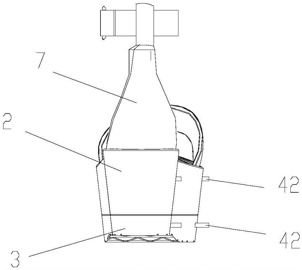 Transformable display perspective shoes easy to assemble and disassemble