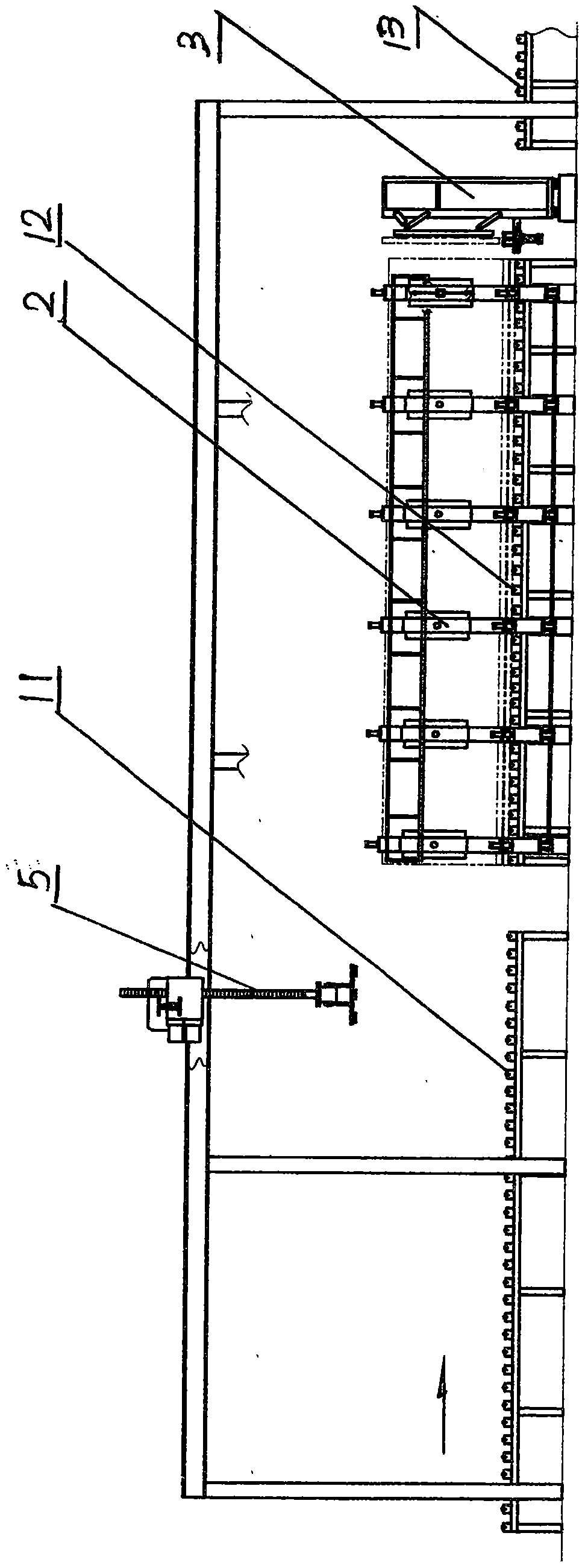 Insulated van carriage assembly frame