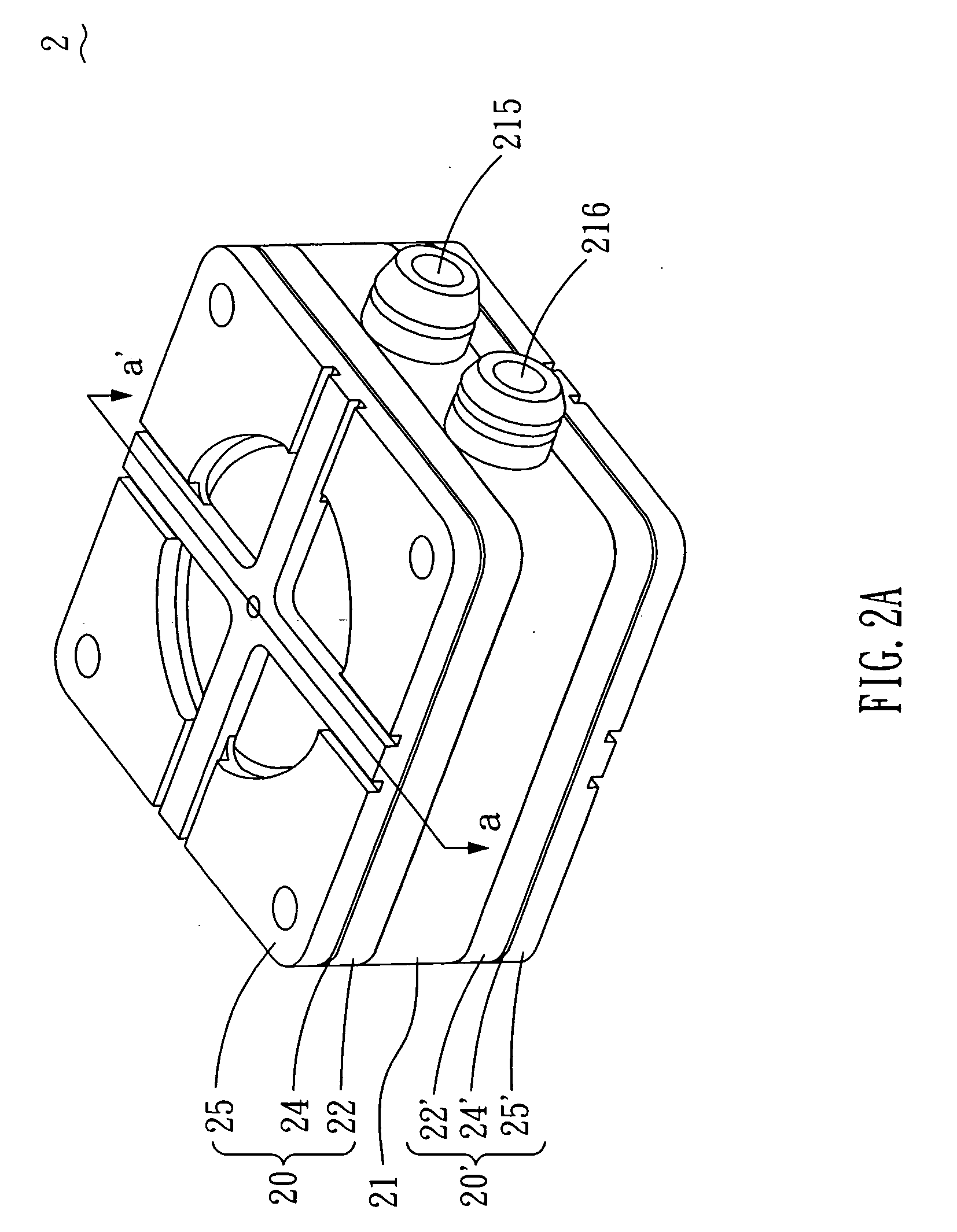 Dual-cavity fluid conveying apparatus