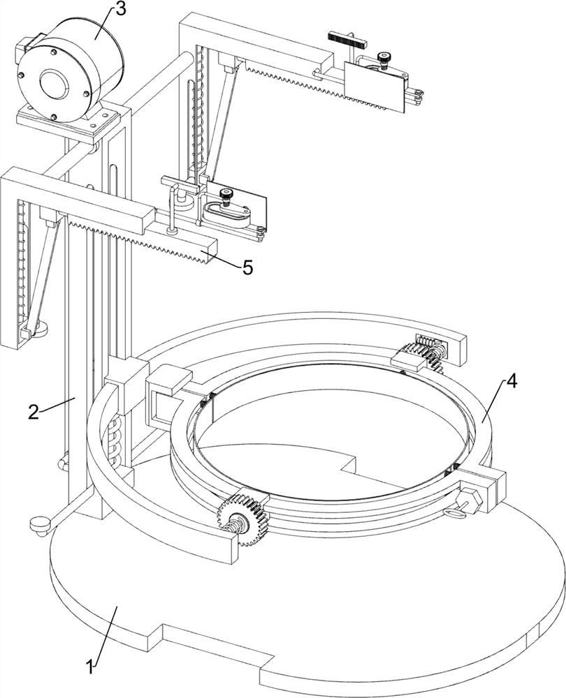 Chemical barrel pouring device