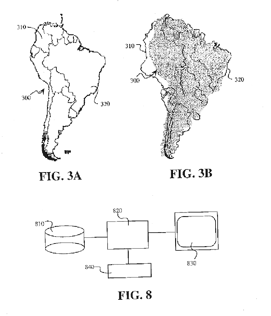 Method and apparatus for geographic shape preservation for identification