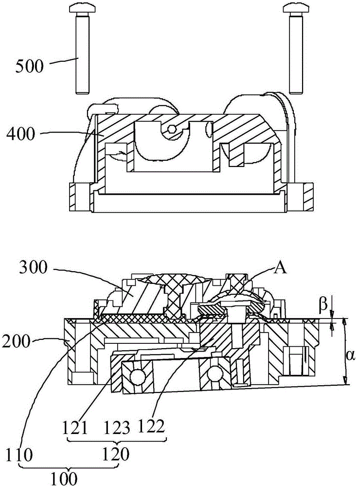 Water purifier, stabilized pressure pump and matching structure of swash plate assembly and membrane of stabilized pressure pump