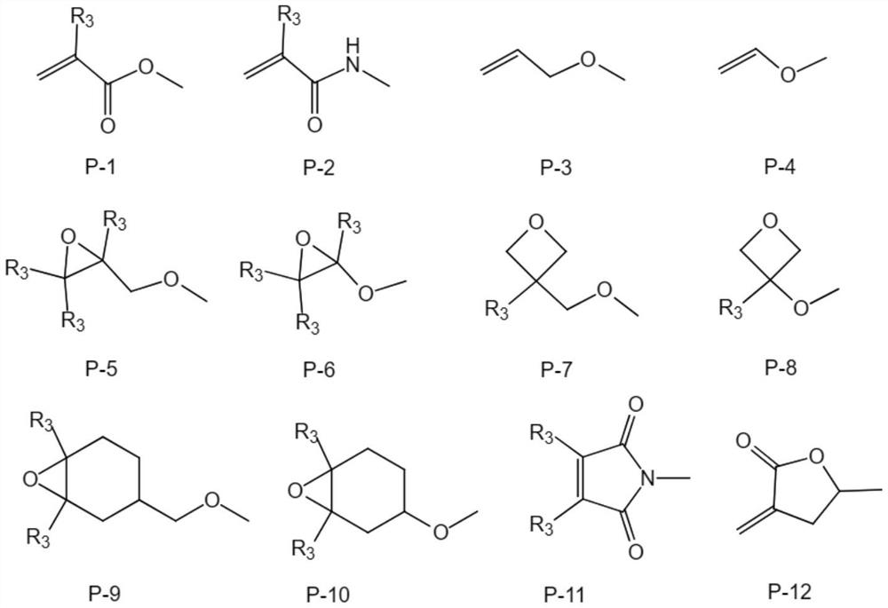 Polymerizable compound based on dibenzofuran and preparation method and application thereof