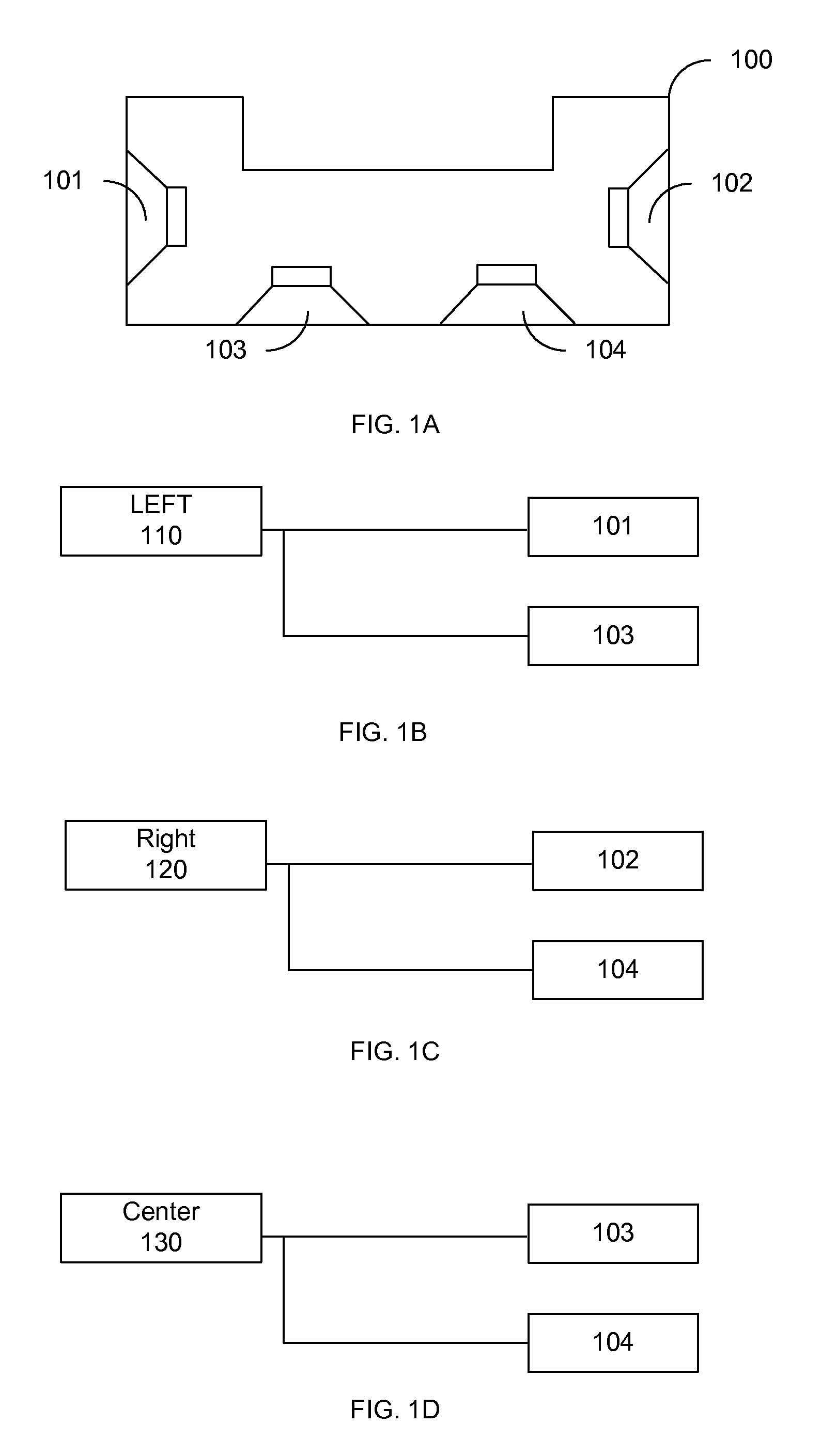 Virtual surround for loudspeakers with increased constant directivity