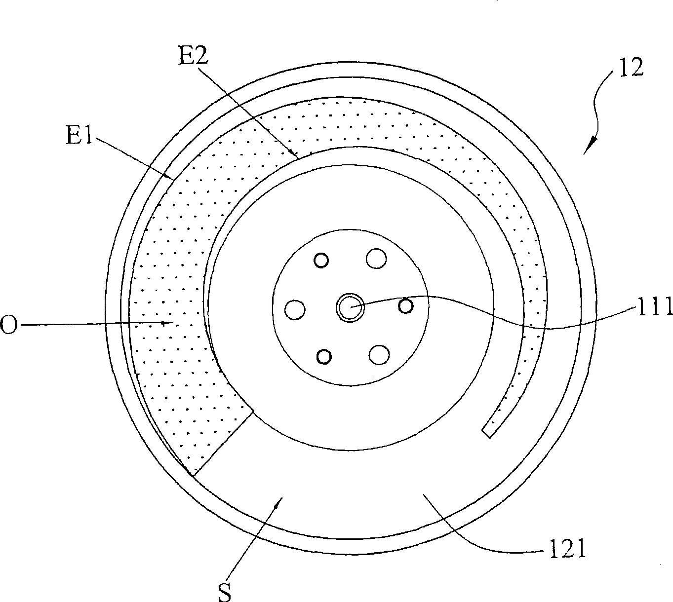 Dynamic shading apparatus and projector using the same