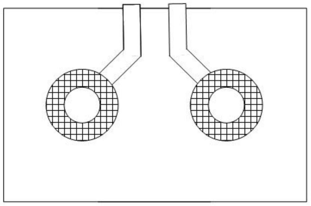 Differential signal transmission multilayer PCB structure