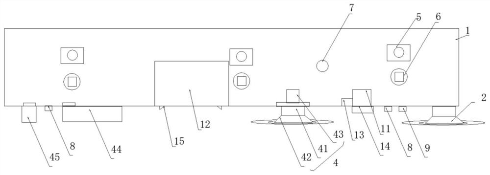 Dead-corner-free intelligent sweeping robot and working method thereof