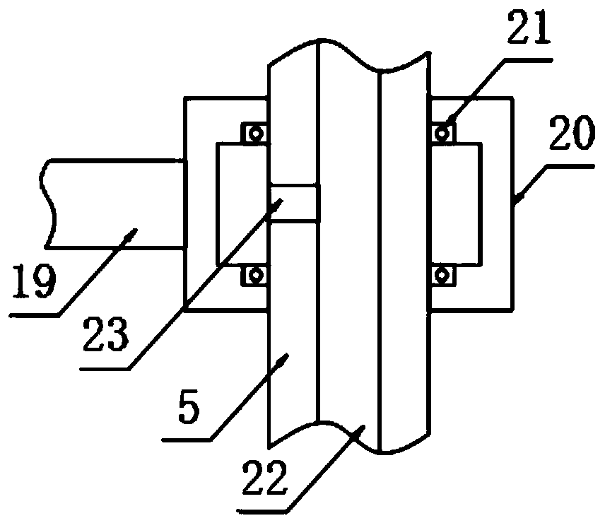 Thermosetting coating production discharging equipment for chemical engineering