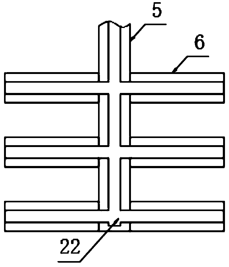 Thermosetting coating production discharging equipment for chemical engineering